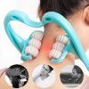 neck massager chinese 6 wheel massager